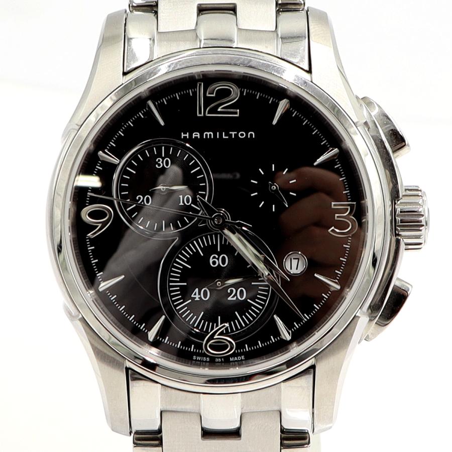 ハミルトン(HAMILTON)　ジャズマスター　クロノグラフ　H32 612 135　クォーツ　ケース径42mm　メンズ（中古）