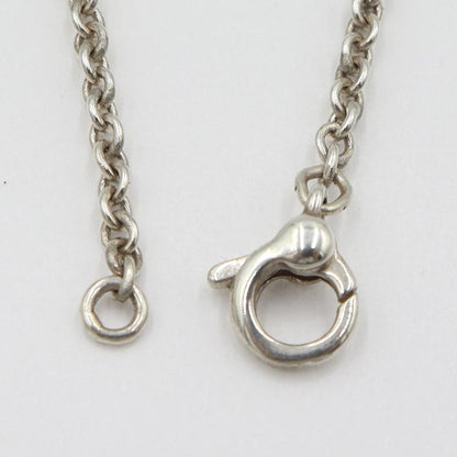 ティファニー(TIFFANY & Co) SV925　フルハートブレスレット　腕回り17cm　重さ5.56g　レディース(中古)