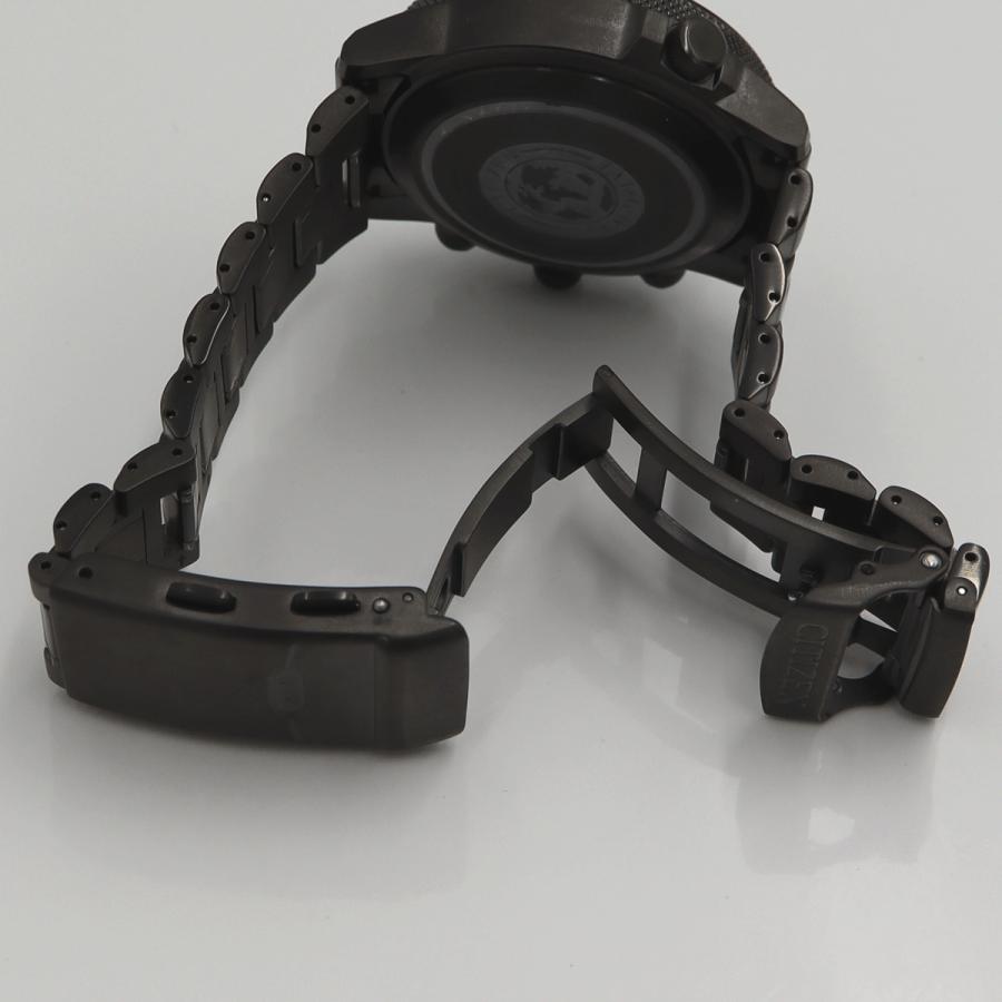 シチズン(CITIZEN)　プロマスタースカイ　エコドライブ　U680-T019692　ソーラー電池　ソーラー電波　メンズ　電波時計（中古）