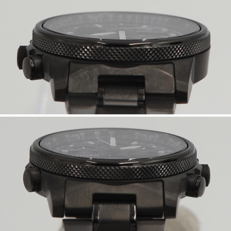 シチズン(CITIZEN)　プロマスタースカイ　エコドライブ　U680-T019692　ソーラー電池　ソーラー電波　メンズ　電波時計（中古）