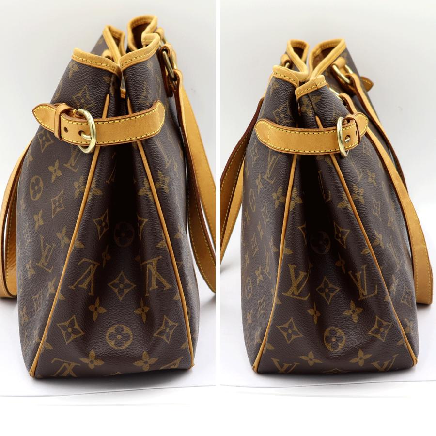 ルイヴィトン（LOUIS VUITTON)　モノグラム　パティニュール・オリゾンタル　M51154　ショルダーバッグ　トートバッグ　ブラウン　レディース(中古)