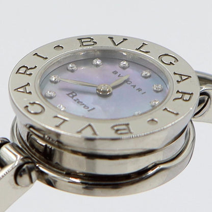 ブルガリ（BVLGARI）B-ZERO1　バングル　BZ22S　12Pダイヤモンド　クォーツ　22.3mm　レディース（中古）