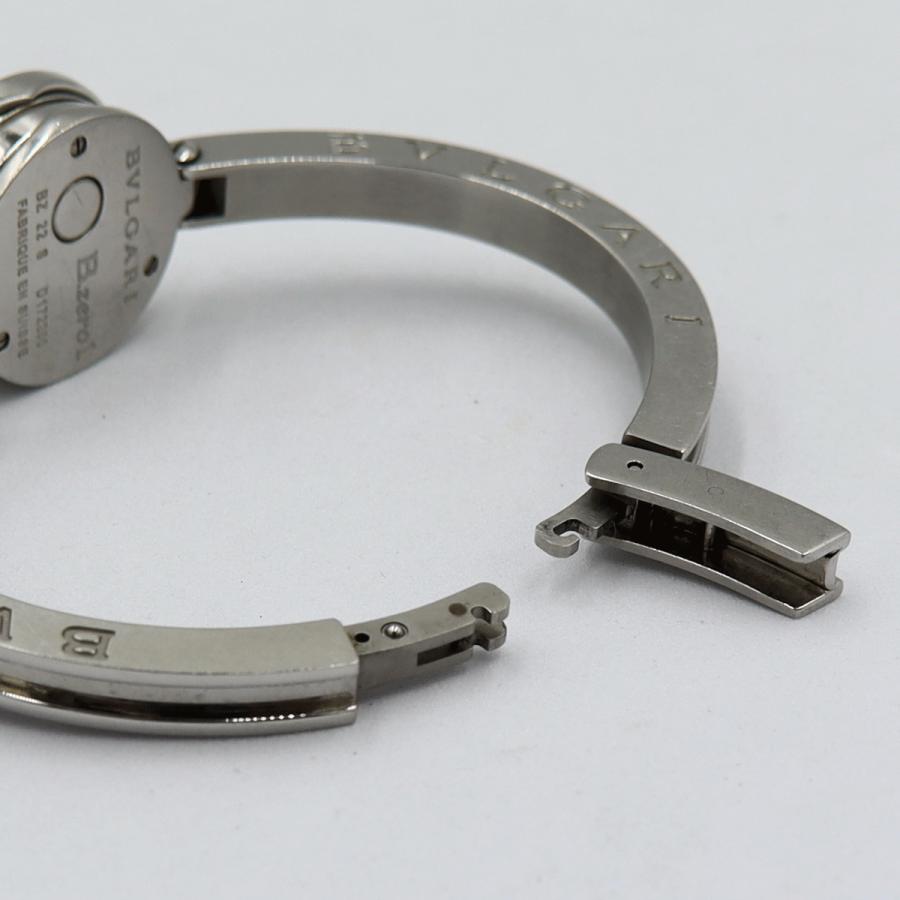 ブルガリ（BVLGARI）B-ZERO1　バングル　BZ22S　12Pダイヤモンド　クォーツ　22.3mm　レディース（中古）