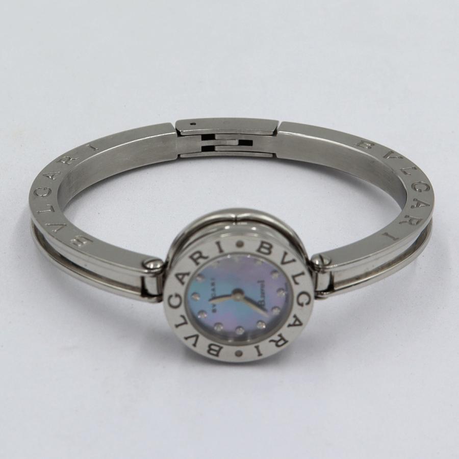 ブルガリ（BVLGARI）B-ZERO1　バングル　BZ22S　12Pダイヤモンド　クォーツ　22.3mm　レディース（中古）