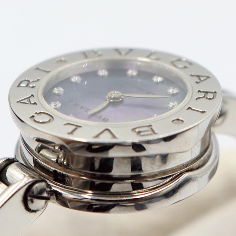 ブルガリ（BVLGARI）B-ZERO1　バングル　BZ22S　12Pダイヤモンド　クォーツ　22.3mm　レディース（中古）