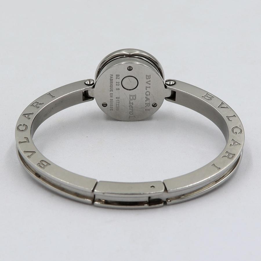 ブルガリ（BVLGARI）B-ZERO1　バングル　BZ22S　12Pダイヤモンド　クォーツ　22.3mm　レディース（中古）