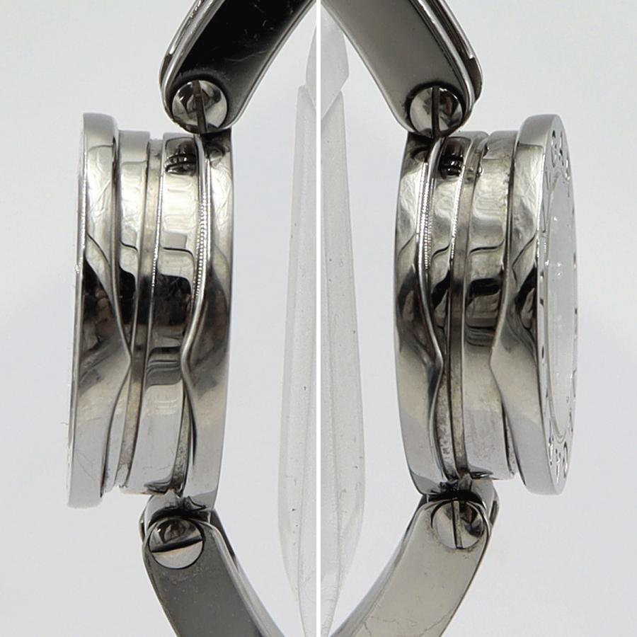 ブルガリ（BVLGARI）B-ZERO1　バングル　BZ22S　12Pダイヤモンド　クォーツ　22.3mm　レディース（中古）