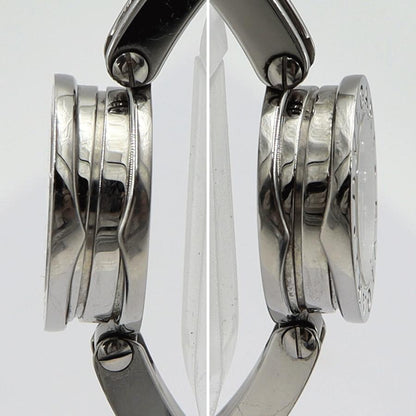 ブルガリ（BVLGARI）B-ZERO1　バングル　BZ22S　12Pダイヤモンド　クォーツ　22.3mm　レディース（中古）