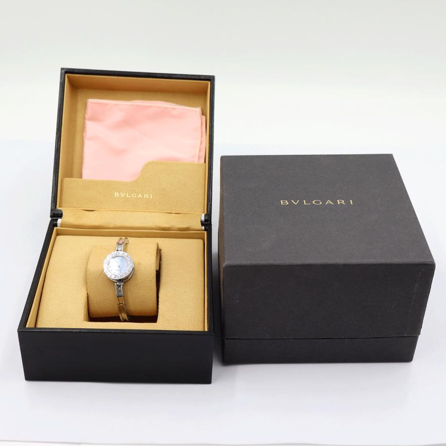 ブルガリ（BVLGARI）B-ZERO1　バングル　BZ22S　12Pダイヤモンド　クォーツ　22.3mm　レディース（中古）