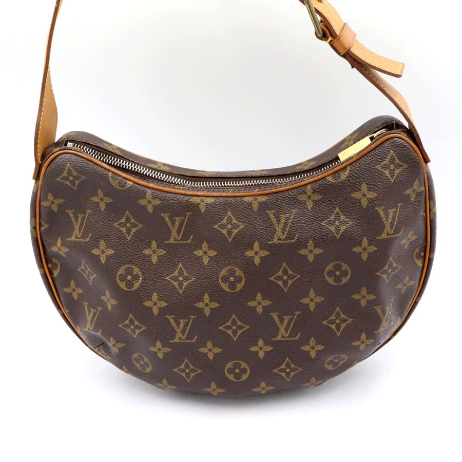 ルイヴィトン（LOUIS VUITTON）モノグラム　クロワッサンMM　M51512　ショルダーバッグ　レディース（中古）