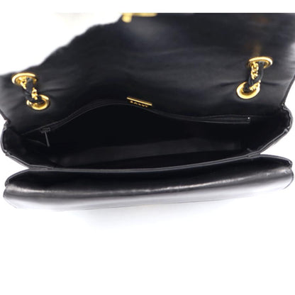 バリー(BALLY) キルティング チェーンショルダー　ショルダーバッグ　ブラック　レディース(中古)