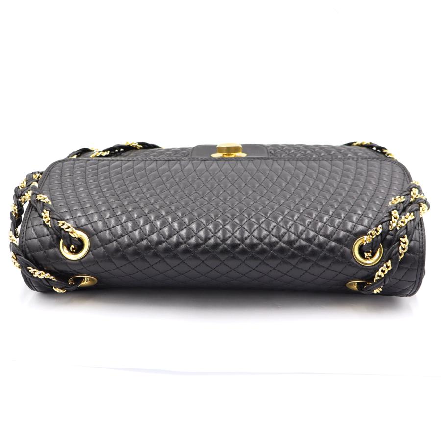 バリー(BALLY) キルティング チェーンショルダー　ショルダーバッグ　ブラック　レディース(中古)