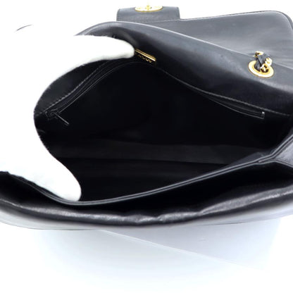 バリー(BALLY) キルティング チェーンショルダー　ショルダーバッグ　ブラック　レディース(中古)