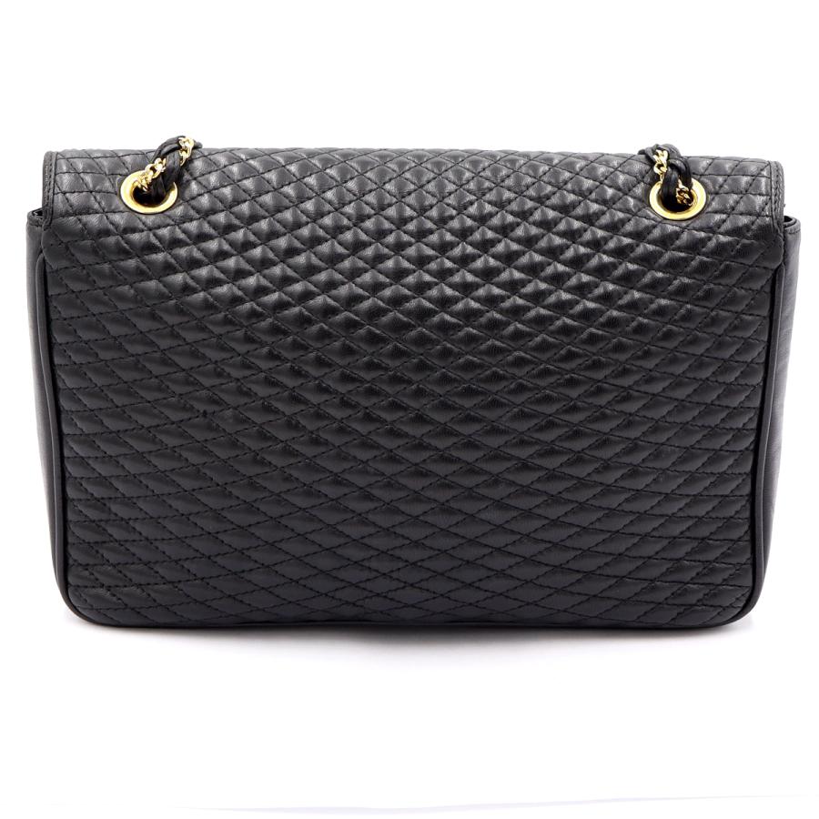 バリー(BALLY) キルティング チェーンショルダー　ショルダーバッグ　ブラック　レディース(中古)