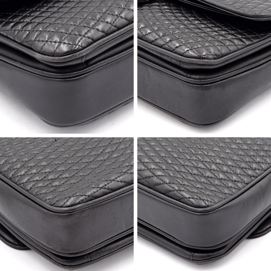 バリー(BALLY) キルティング チェーンショルダー　ショルダーバッグ　ブラック　レディース(中古)