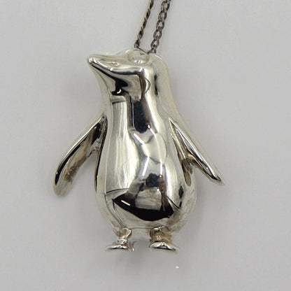 ティファニー(TIFFANY & Co) ペンギンネックレス　SV925(シルバー)　重さ4.24g　レディース(中古)