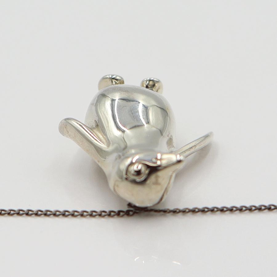 ティファニー(TIFFANY & Co) ペンギンネックレス　SV925(シルバー)　重さ4.24g　レディース(中古)