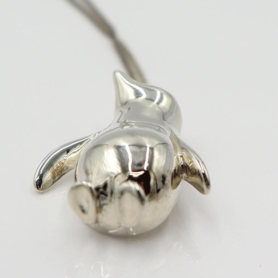 ティファニー(TIFFANY & Co) ペンギンネックレス　SV925(シルバー)　重さ4.24g　レディース(中古)