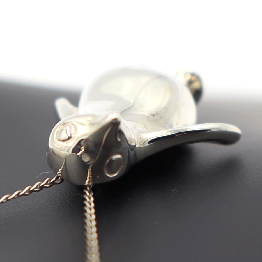 ティファニー(TIFFANY & Co) ペンギンネックレス　SV925(シルバー)　重さ4.24g　レディース(中古)