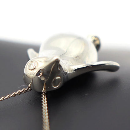 ティファニー(TIFFANY & Co) ペンギンネックレス　SV925(シルバー)　重さ4.24g　レディース(中古)