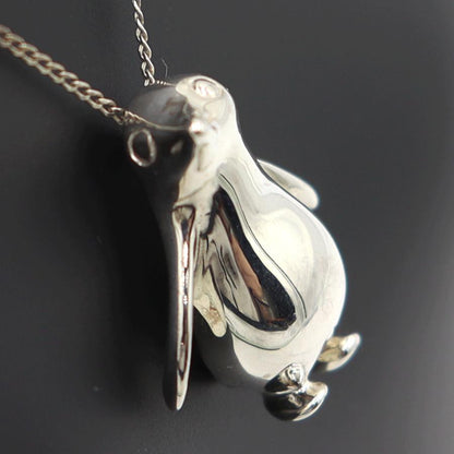 ティファニー(TIFFANY & Co) ペンギンネックレス　SV925(シルバー)　重さ4.24g　レディース(中古)