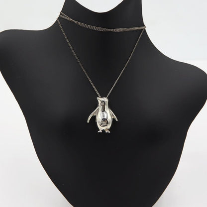 ティファニー(TIFFANY & Co) ペンギンネックレス　SV925(シルバー)　重さ4.24g　レディース(中古)