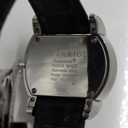 シャリオール(CHARRIOL)　クチャ　パンテール時計　KUCHTSD1234KTS2　クォーツ　レディース（中古）