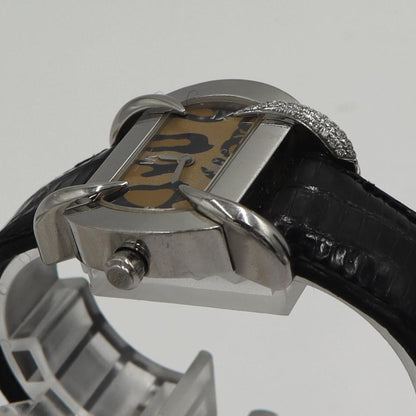 シャリオール(CHARRIOL)　クチャ　パンテール時計　KUCHTSD1234KTS2　クォーツ　レディース（中古）