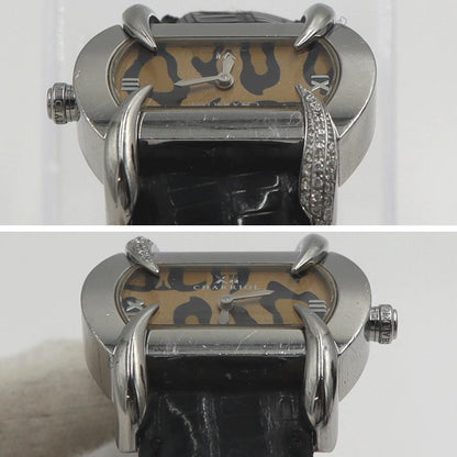 シャリオール(CHARRIOL)　クチャ　パンテール時計　KUCHTSD1234KTS2　クォーツ　レディース（中古）