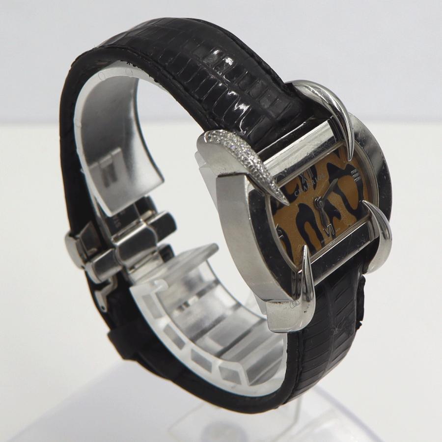 シャリオール(CHARRIOL)　クチャ　パンテール時計　KUCHTSD1234KTS2　クォーツ　レディース（中古）