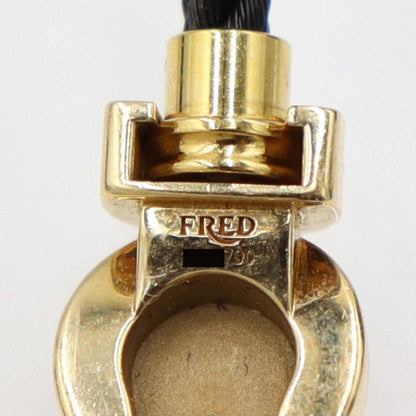 フレッド(FRED)シャンス　アンフィニ　MM　ブレスレット　長さ16cm　重量6.30ｇ　イエローゴールド　ダイヤモンド パヴェセッティング（中古）