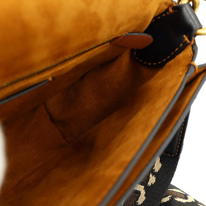 コーチ(COACH)　ビート　サドルバッグ　C3738　ショルダーバッグ　ブラック　レディース　(中古)