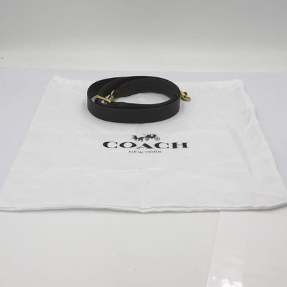 コーチ(COACH)　ビート　サドルバッグ　C3738　ショルダーバッグ　ブラック　レディース　(中古)