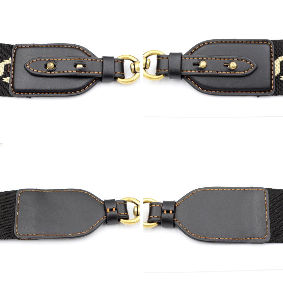 コーチ(COACH)　ビート　サドルバッグ　C3738　ショルダーバッグ　ブラック　レディース　(中古)