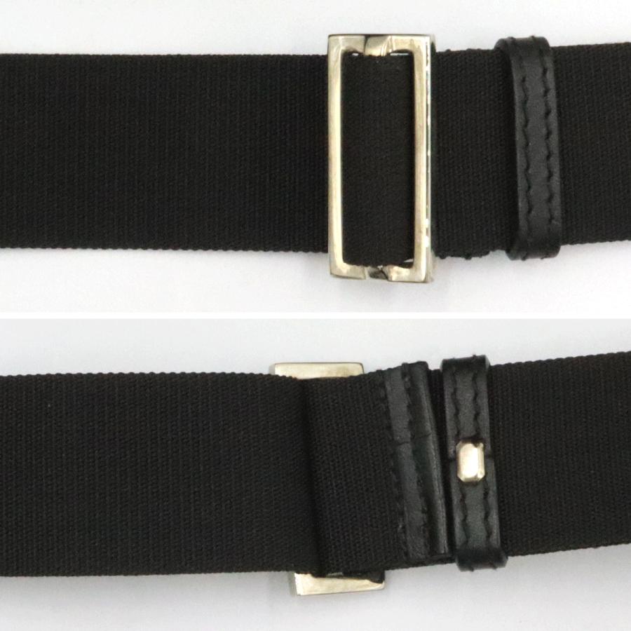 グッチ(GUCCI)GGキャンバス　ボディバッグ　92543　ブラック　黒　ウエストバッグ　コンパクトサイズ　レディース(中古)