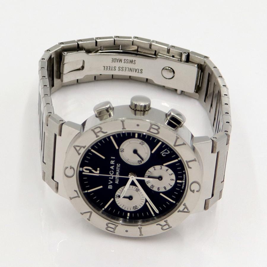 ブルガリ（BVLGARI）ブルガリブルガリ　クロノグラフ　BB38SSCH　自動巻き　メンズ（中古）