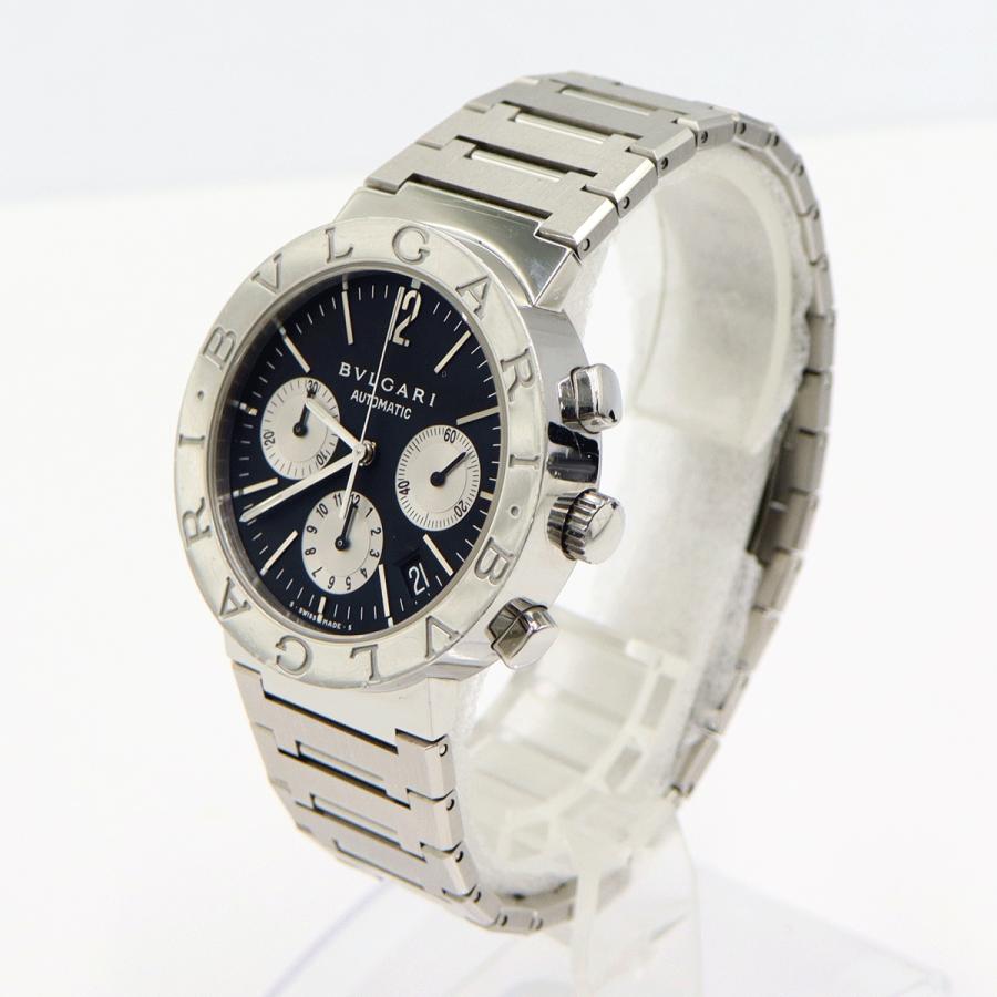ブルガリ（BVLGARI）ブルガリブルガリ　クロノグラフ　BB38SSCH　自動巻き　メンズ（中古）