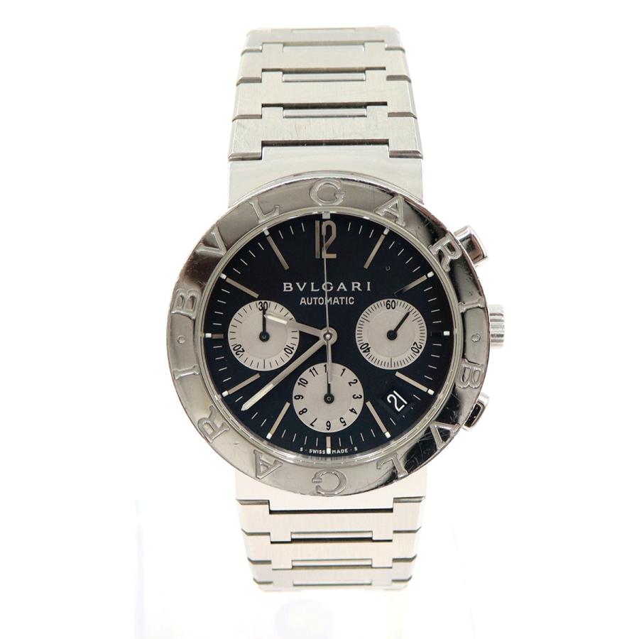 ブルガリ（BVLGARI）ブルガリブルガリ　クロノグラフ　BB38SSCH　自動巻き　メンズ（中古）