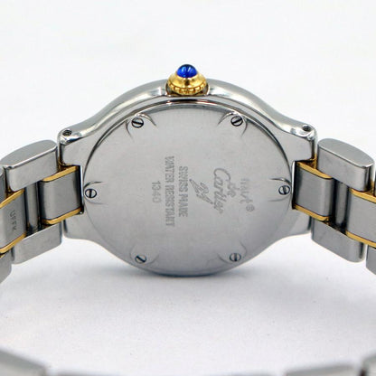 カルティエ(Cartier）マスト21　ヴァンテアン　クオーツ　時計　W1073R6　SS/GP　レディース（中古）