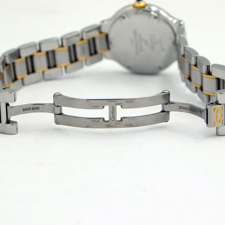 カルティエ(Cartier）マスト21　ヴァンテアン　クオーツ　時計　W1073R6　SS/GP　レディース（中古）