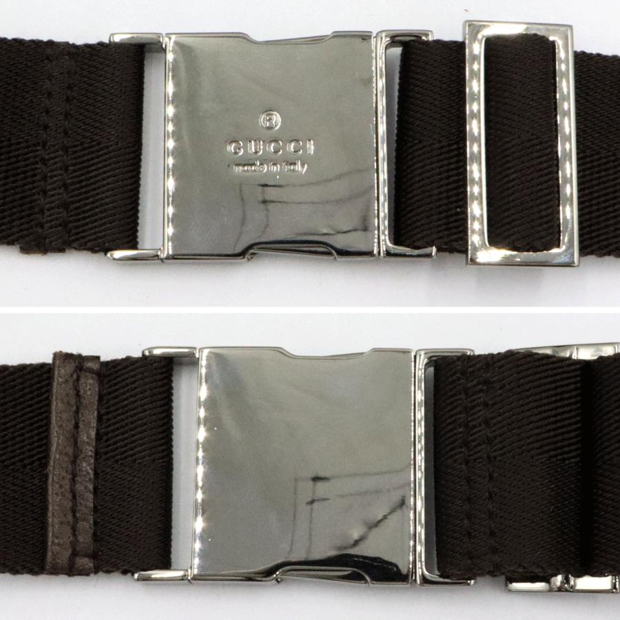 グッチ(GUCCI)GGキャンバス　ウェストポーチ　131236　ボディバッグ　コンパクトサイズ　レディース(中古)