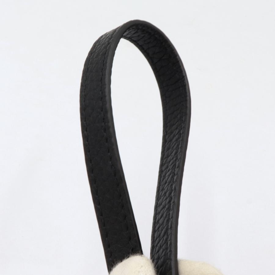 トリーバーチ(TORY BURCH)レザーチェーン　ミニショルダーバッグ　斜め掛け　ブラック　レディース　(中古)