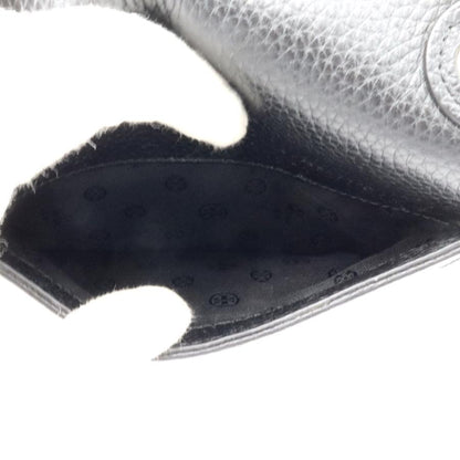 トリーバーチ(TORY BURCH)レザーチェーン　ミニショルダーバッグ　斜め掛け　ブラック　レディース　(中古)