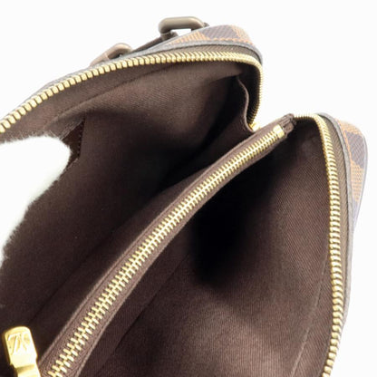 ルイヴィトン（LOUIS VUITTON）ダミエ　バムバッグ　ブルックリン　N41101　W20cm・H12cm・D5cm　ウエストバッグ　ボディバッグ　レディース　（中古）