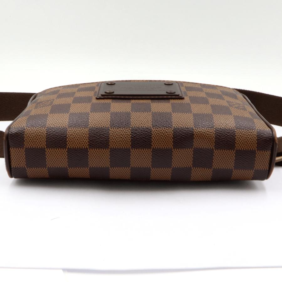 ルイヴィトン（LOUIS VUITTON）ダミエ　バムバッグ　ブルックリン　N41101　W20cm・H12cm・D5cm　ウエストバッグ　ボディバッグ　レディース　（中古）
