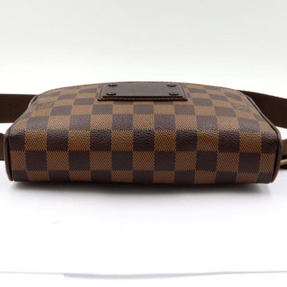ルイヴィトン（LOUIS VUITTON）ダミエ　バムバッグ　ブルックリン　N41101　W20cm・H12cm・D5cm　ウエストバッグ　ボディバッグ　レディース　（中古）