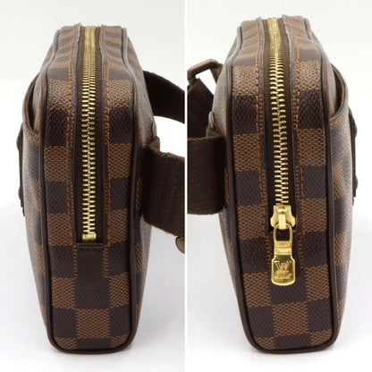 ルイヴィトン（LOUIS VUITTON）ダミエ　バムバッグ　ブルックリン　N41101　W20cm・H12cm・D5cm　ウエストバッグ　ボディバッグ　レディース　（中古）
