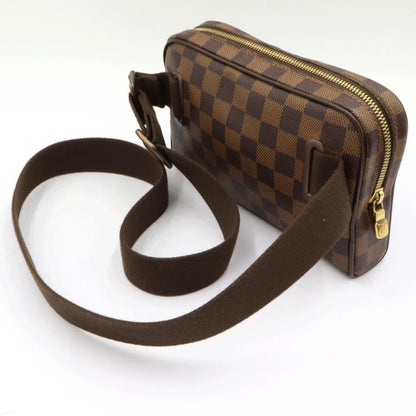ルイヴィトン（LOUIS VUITTON）ダミエ　バムバッグ　ブルックリン　N41101　W20cm・H12cm・D5cm　ウエストバッグ　ボディバッグ　レディース　（中古）