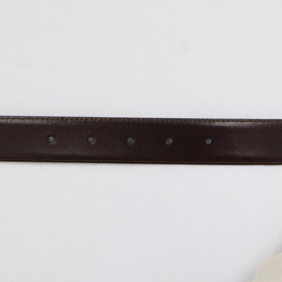 ダンヒル(dunhill) リバーシブルベルト　BP5280A42　ブラック/ブラウン　メンズ　(中古)