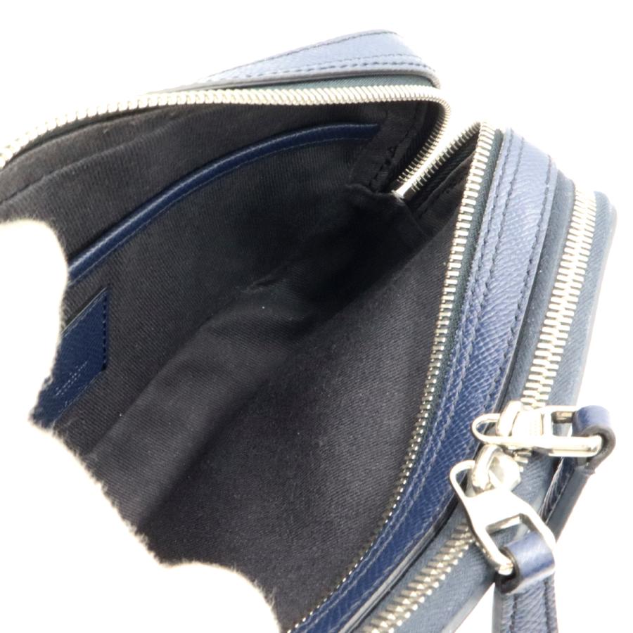 ダンヒル(dunhill) セカンドバッグ　DU19F3900CA　ネイビーブルー　メンズ（中古）